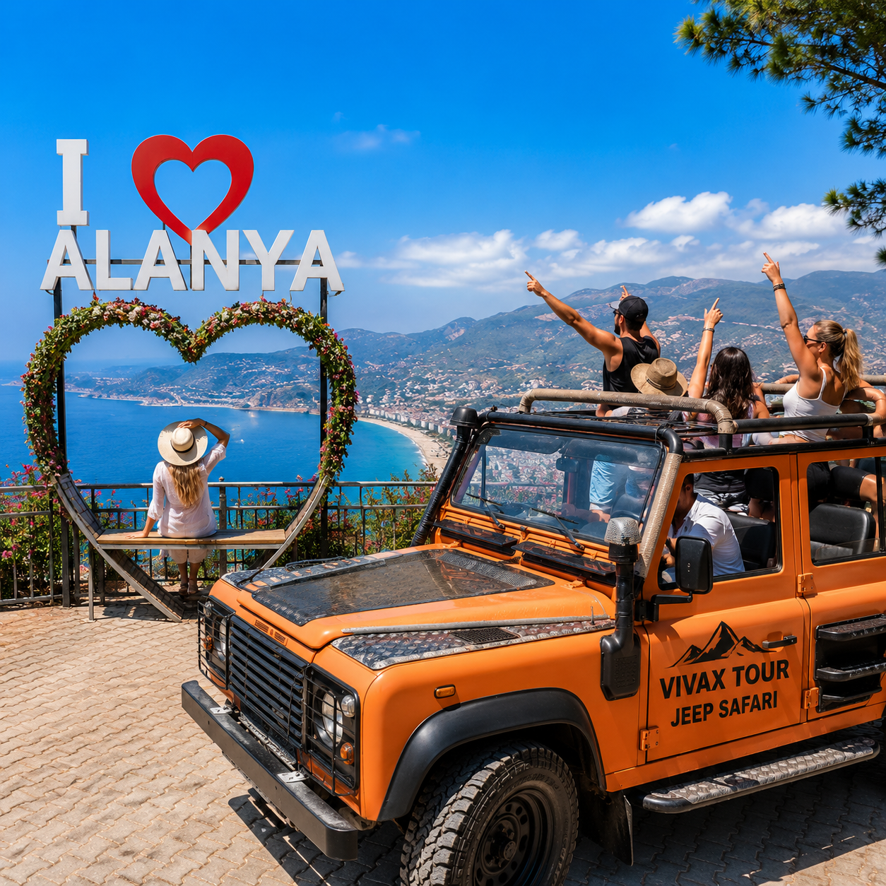 Alanya Jeep Safari Tour